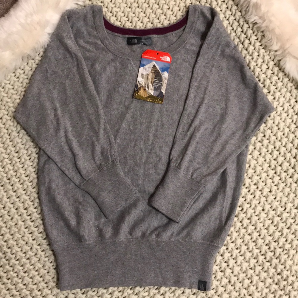 The north face sweater